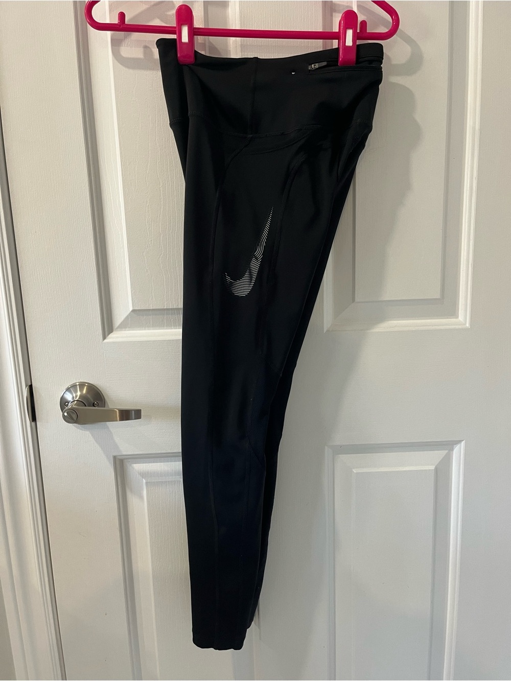Nike Dri-FIT Black Fast/Racing Running Leggings Tights Crop/Ankle XS